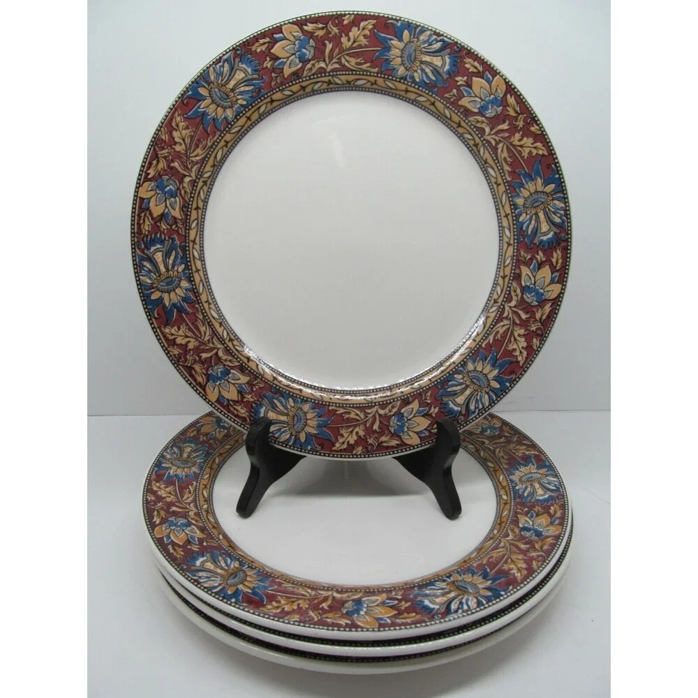 Pier 1 Madurai  Dinner Plates 10 3/4